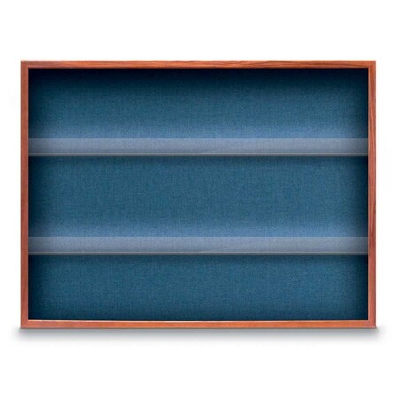 United Visual Products Outdoor Enclosed Combo Board, 48"x36", White Frame/Burgundy & Burgundy UVCB4836ODW-BURGUN-DBURGU
